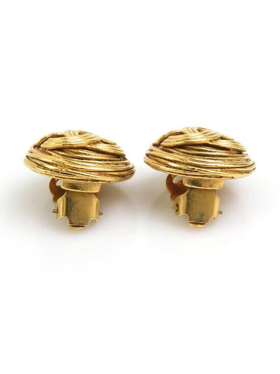 Auth Chanel Vintage Cc Logo Clip On #303104C31B main image 9